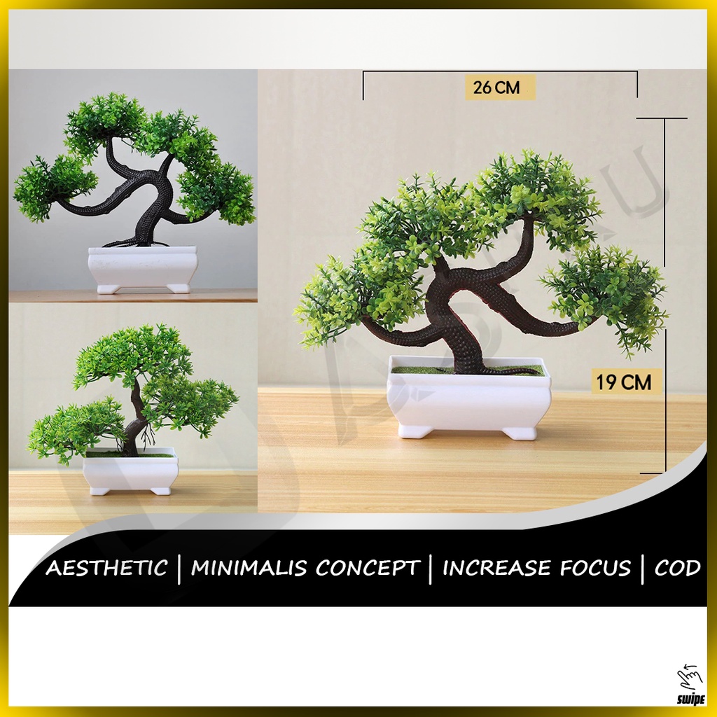 Jual Artificial Bonsai Decoration Bunga hias Plastik Dekorasi Ruang