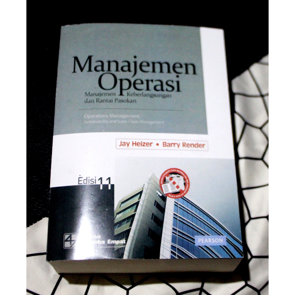 Jual FULL BAB BUKU MANAJEMEN OPERASI EDISI 11 - JAY HEIZER | Shopee ...