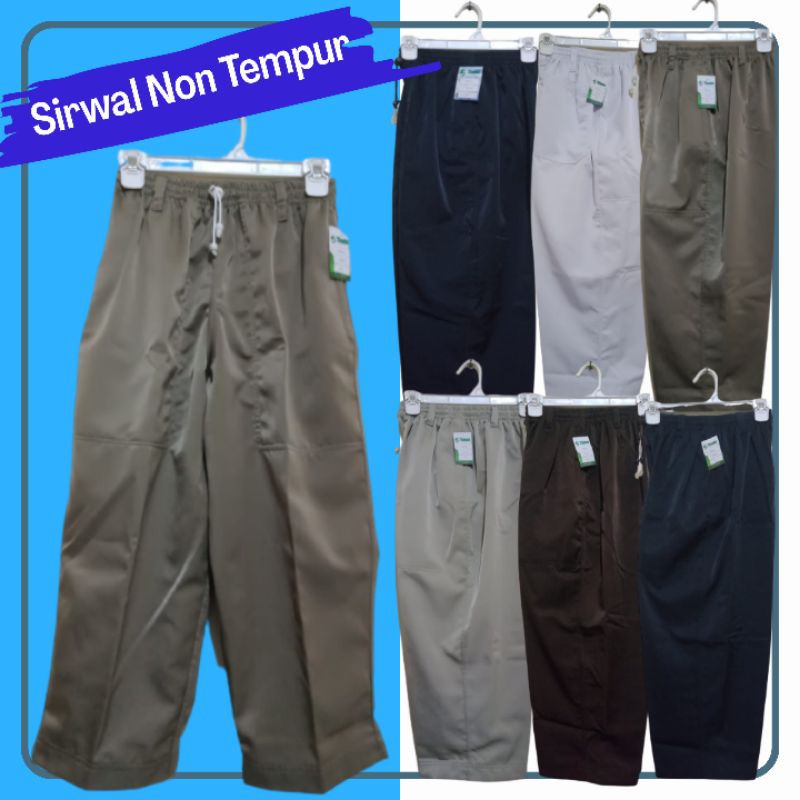 Jual {OPEN PO} Celana Cingkrang Sirwal Sunnah Non Tenpur Yazid | Shopee ...