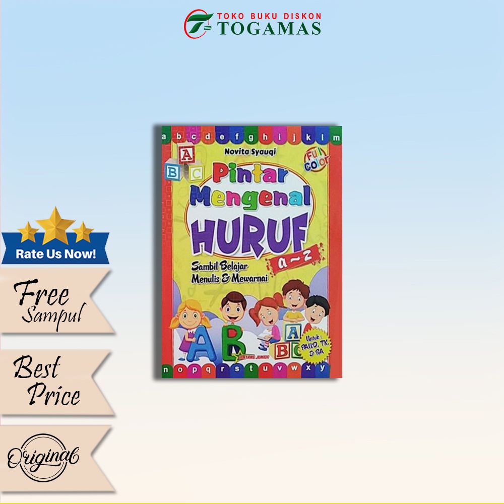 Jual Pintar Mengenal Huruf A-Z Untuk Paud, Tk, & Ra | Shopee Indonesia