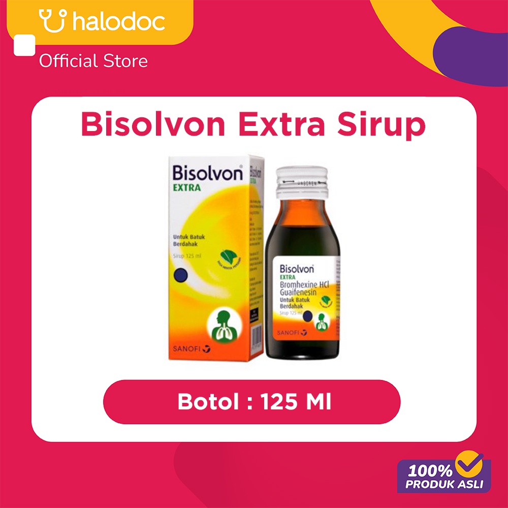 Jual Bisolvon Extra Sirup 125 Ml | Shopee Indonesia