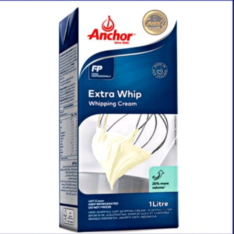 Jual Anchor Whipping Cream 1liter / anchor whipping cream 1lt Whip