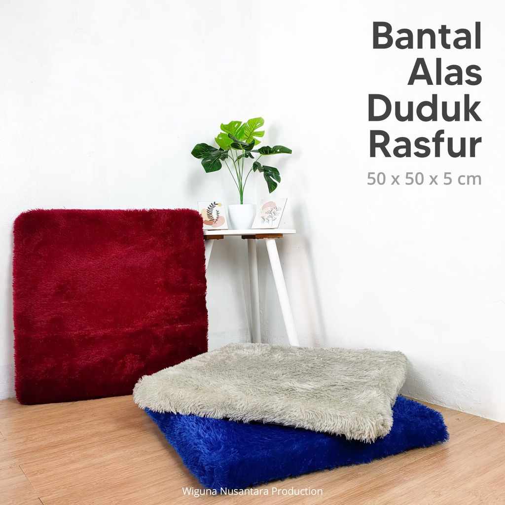 Jual Bantal Alas Duduk Rasfur 50 x 50 X 5 CM | Shopee Indonesia