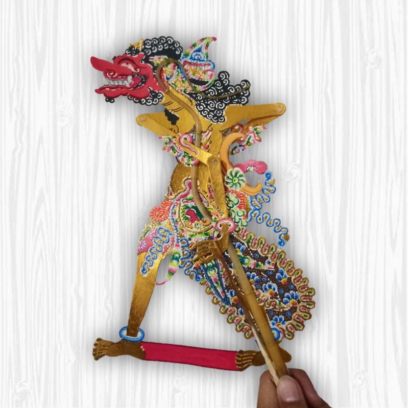 Jual Cakil Wayang Kulit Asli Jogja rapi halus | Shopee Indonesia
