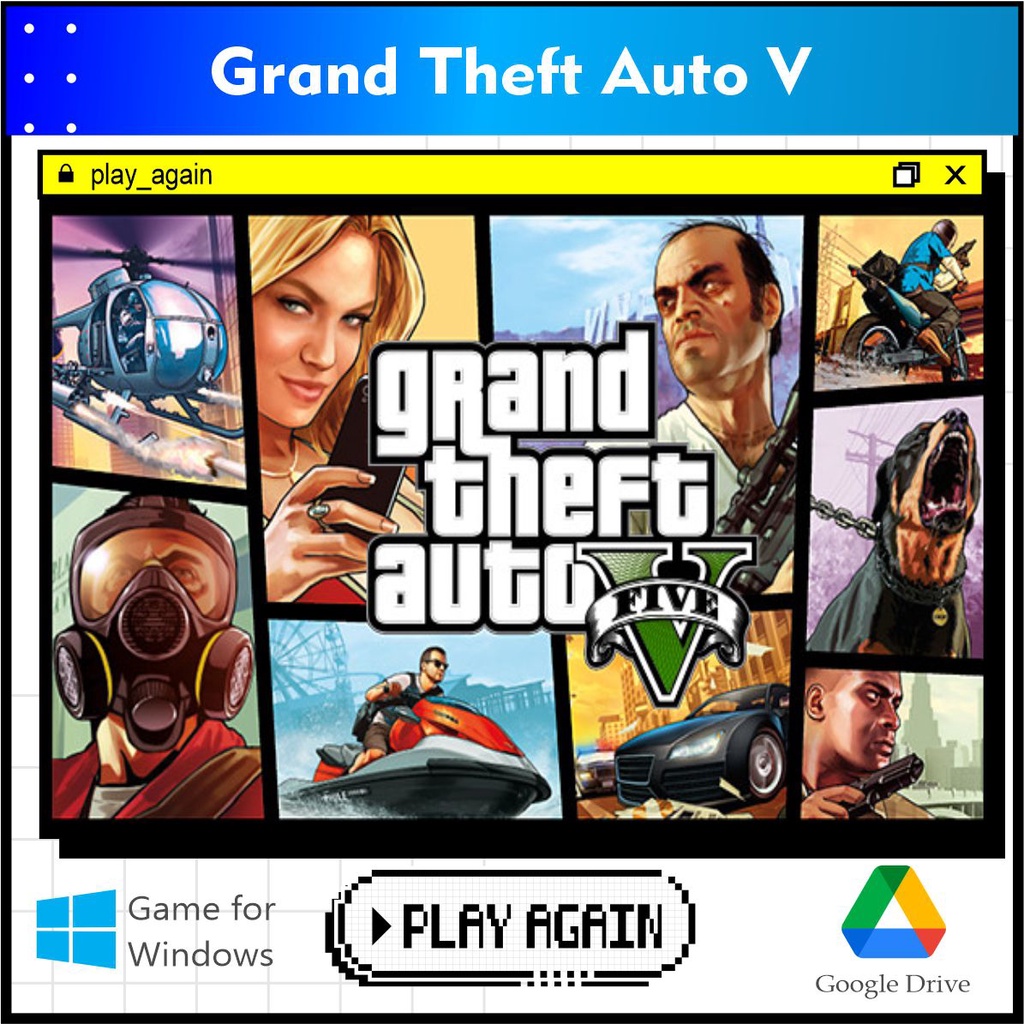 Jual GTA V PC GAME Shopee Indonesia