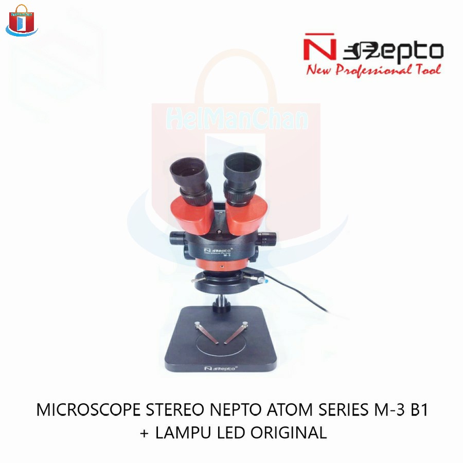 Jual Microscope Stereo Nepto Atom Series M B Lampu Led Original