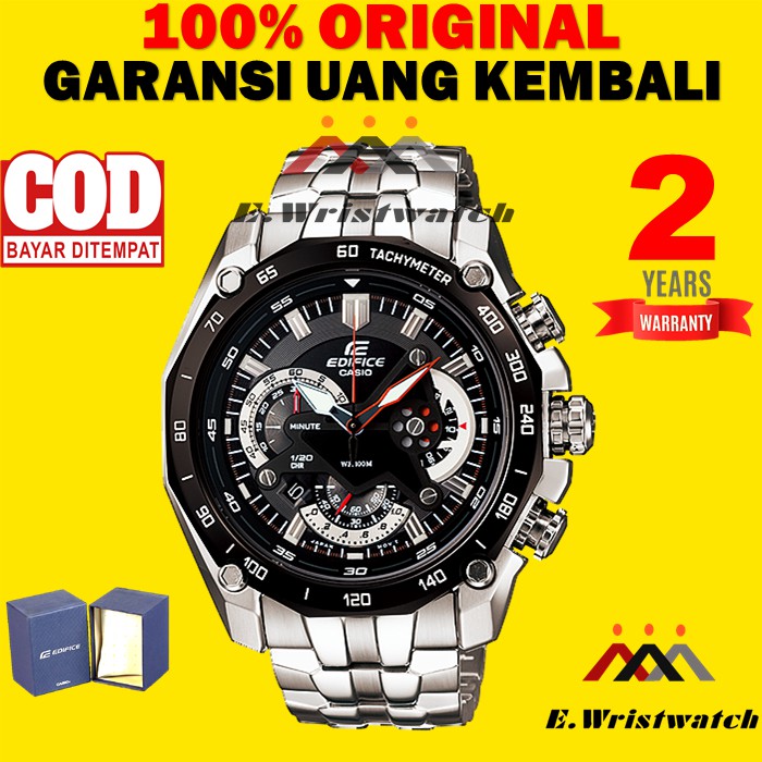 JAM TANGAN PRIA CASIO EDIFICE EF 550 ORI CASIO WATCH EF550 ORIGINAL COD