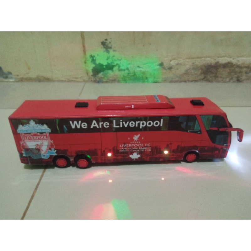Jual miniatur papercraft bus Liverpool | Shopee Indonesia