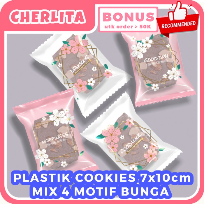 Jual Plastik Cookies 7x10 cm Mix Motif Packaging Permen Kue Coklat ...