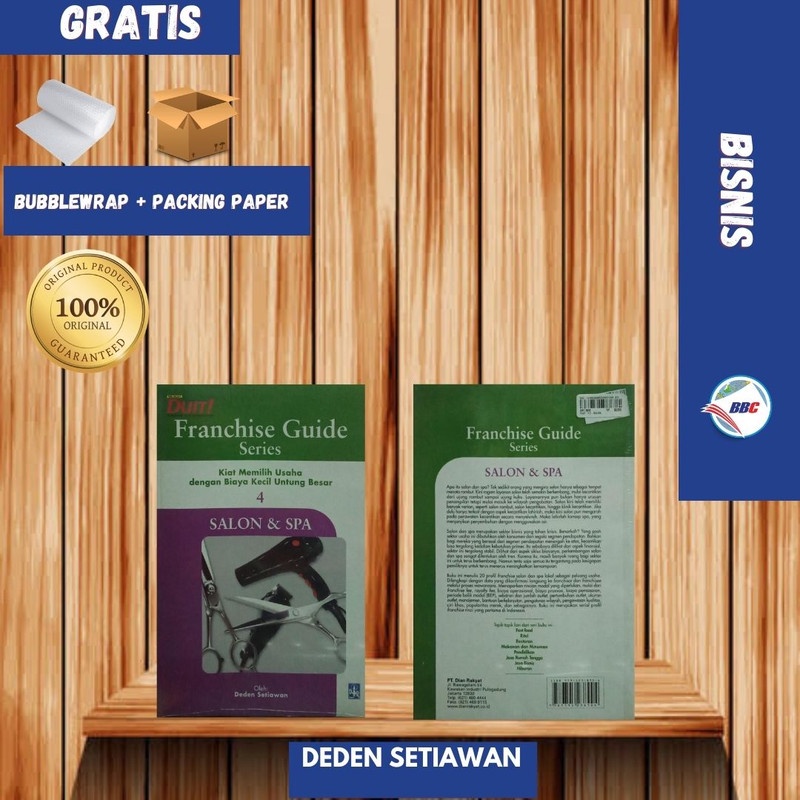 Jual BUKU DUIT : FRANCHISE GUIDE - SALON | Shopee Indonesia