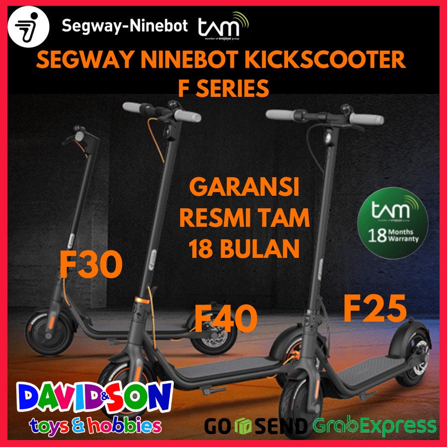 Jual Segway Ninebot Kickscooter F F F Bergaransi Shopee Indonesia