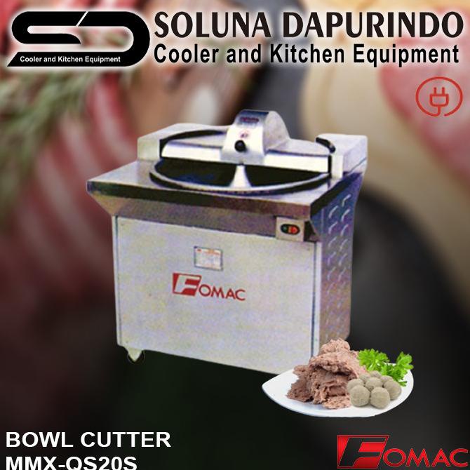 Jual Fomac Bowl Cutter Mmx Qs20s Mmxqs20s Mesin Pengaduk Adonan