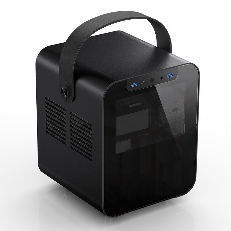 Jual JONSPLUS BO Black ITX Case Glass Support SFX SFX L - Casing PC ...