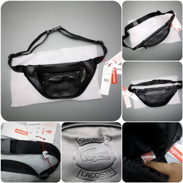 Jual Waist bag Lacoste X supreme | Shopee Indonesia