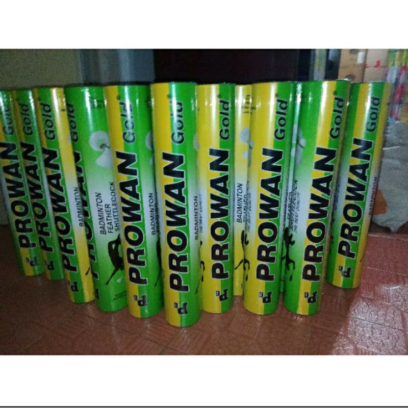 Jual Shuttlecock PROWAN Gold Ready | Shopee Indonesia