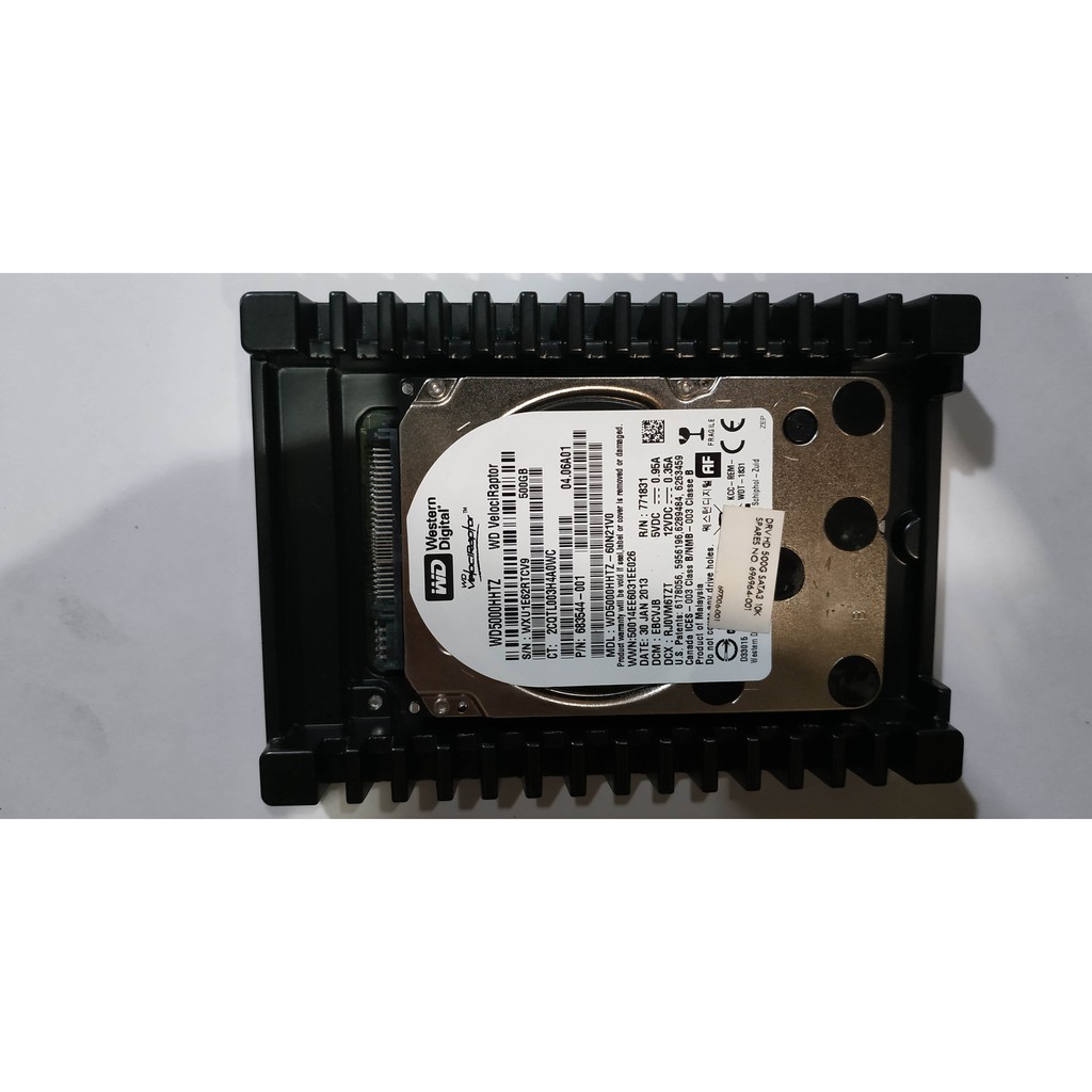 Jual Harddisk WD VelociRaptor 500GB 10000 RPM - VelociRaptor - 10000 ...