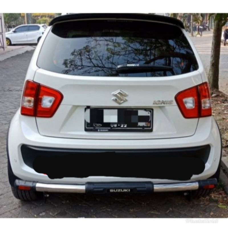Jual Bumper/Tanduk Pengaman Belakang SUZUKI IGNIS Stainless Bulat ...