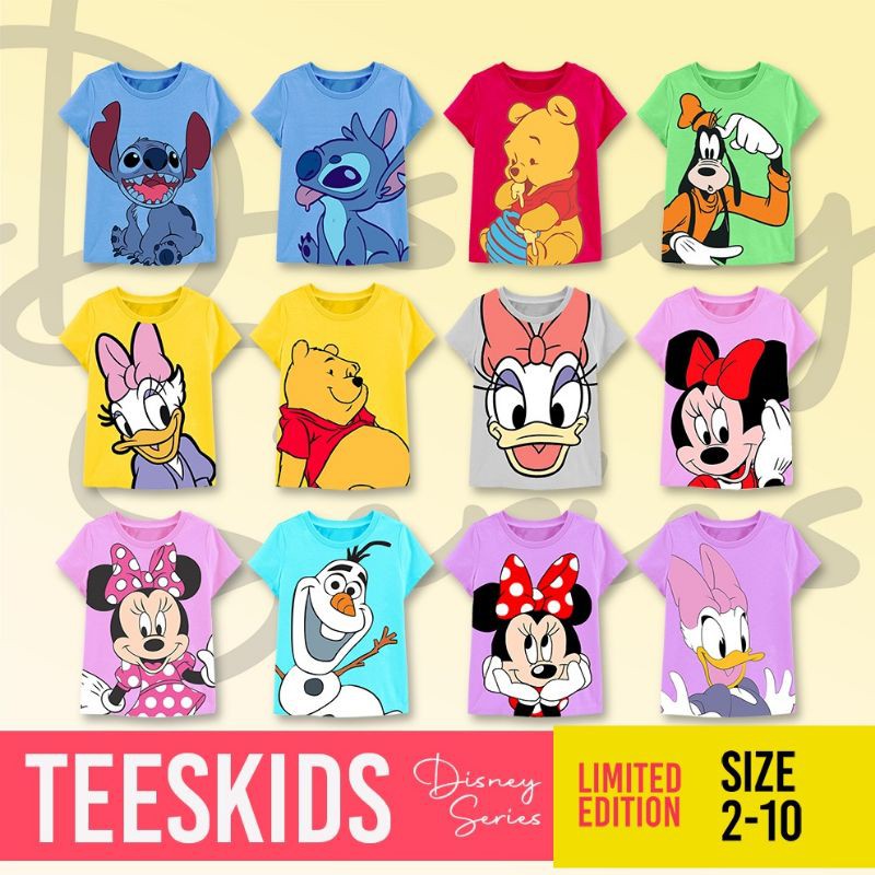 Disney Lotso Trophy Collar Kaos Anak Perempuan