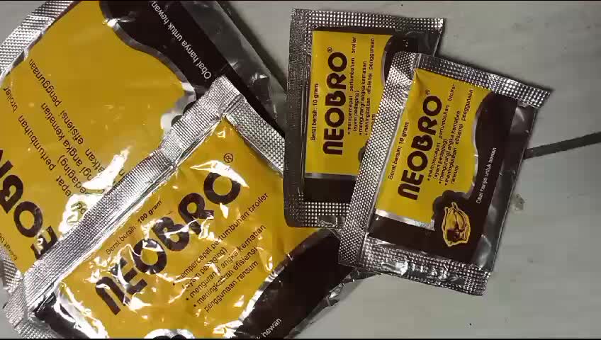 Jual NEOBRO 10 GRAM 1 BOX VITAMIN OBAT MASA PERTUMBUHAN AYAM BEBEK DAYA ...