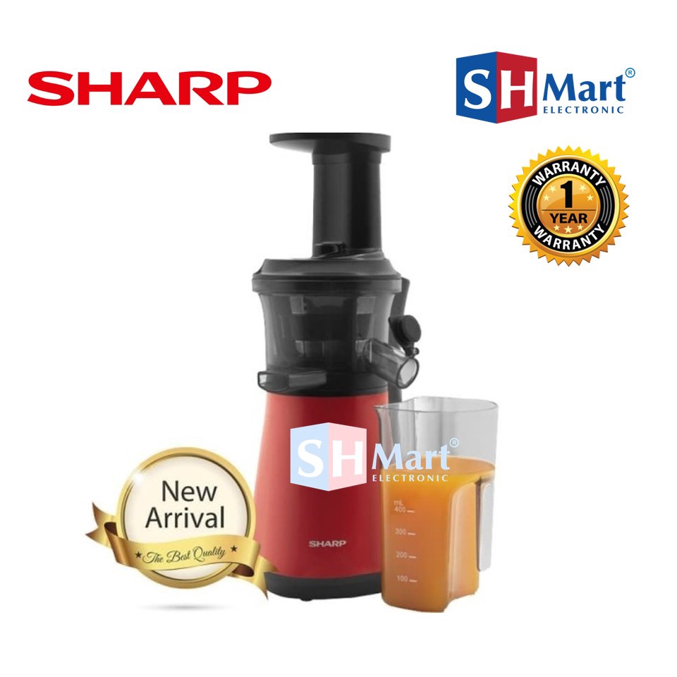 Jual SHARP SLOW JUICER EJC20YRD / EJC20YRD MERAH 0.8 LITER 150 WATT