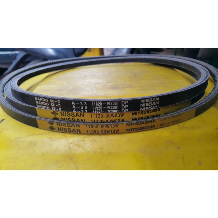 Jual Terrano Tali Kipas Fan Belt Timing Belt SET ORIGINAL NISSAN