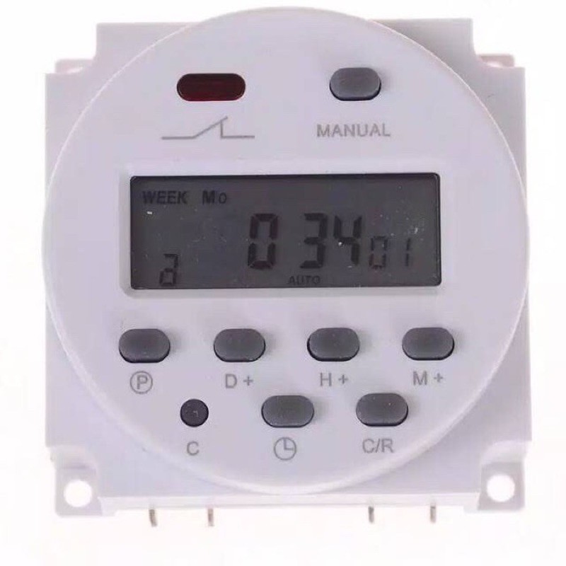 Jual TIMER DIGITAL OTOMATIS AC 220V DC 12V 12Volt 16AMPER TIMER WALET ...