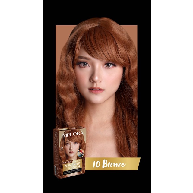 Jual IMPLORA New Permanent Hair Color dan Cat Rambut Perwarna Bleaching ...