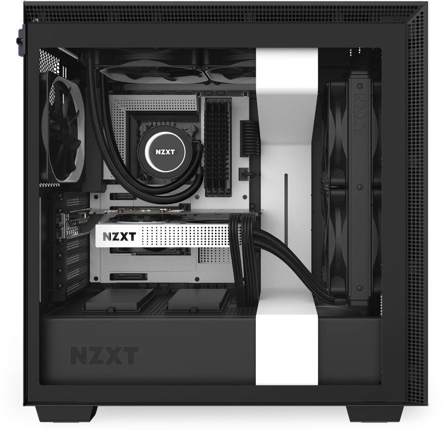 Jual NZXT H710 White Matte Mid Tower ATX Case Casing PC Type C CA-H710B ...