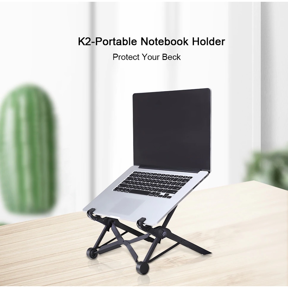 Jual Portable Laptop Notebook Stand Alas Laptop Desain Ergonomic K2 ...