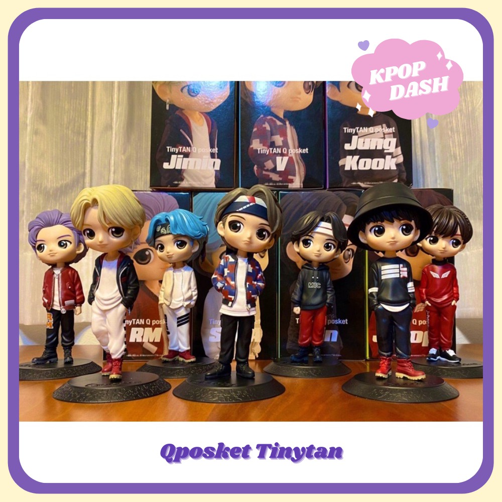 Jual KPOP - Official BTS Qposket Tinytan Figure Limited Japan