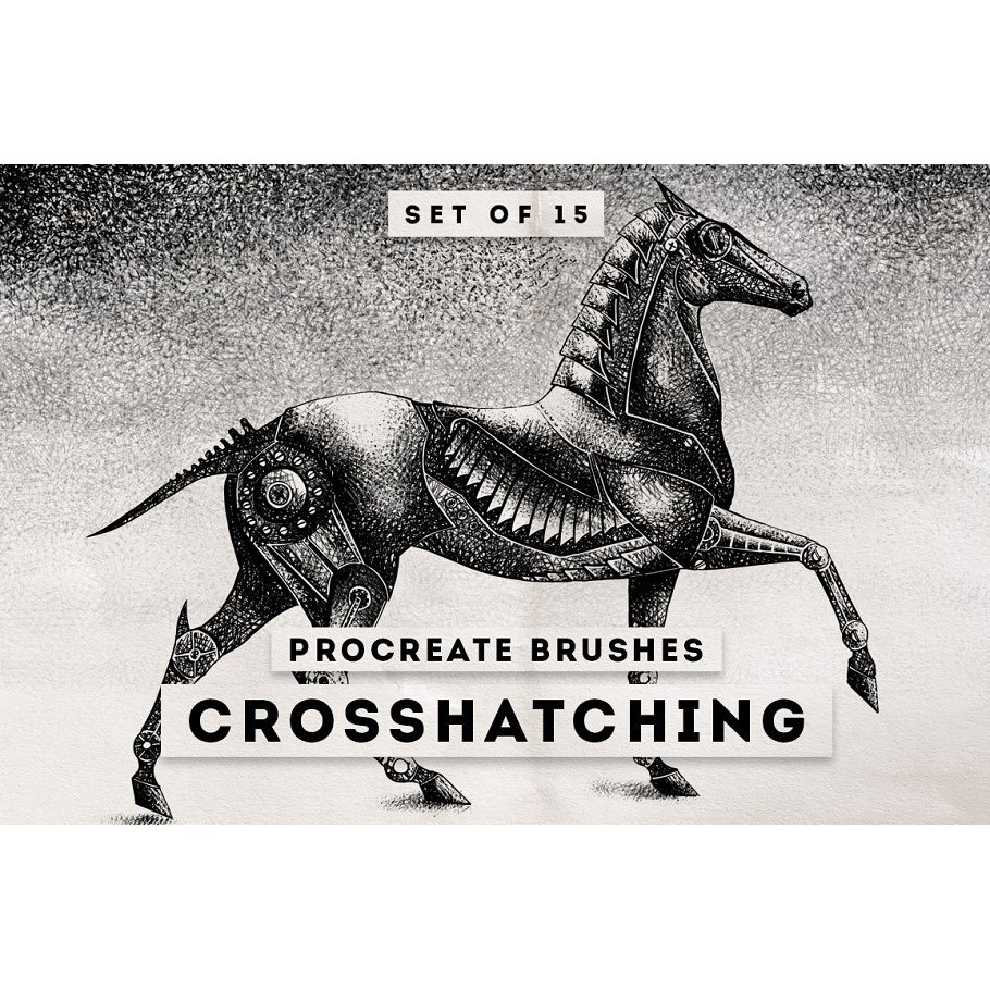 Jual Procreate Brush - Crosshatching Procreate Brushes | Shopee Indonesia