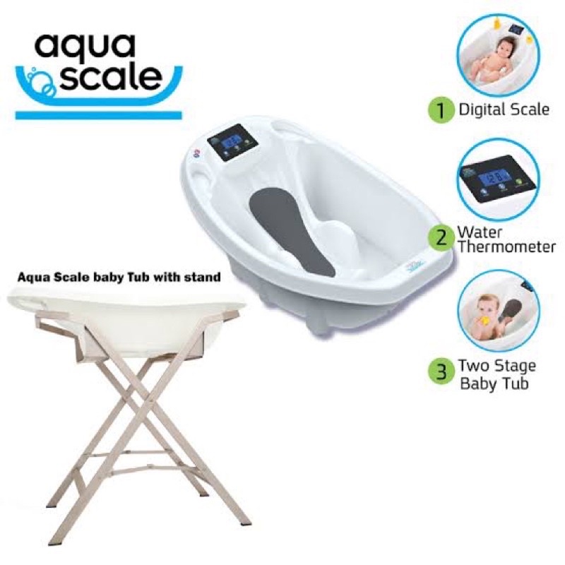 Aqua scale 3 in 1 best sale baby bath