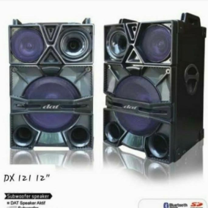 Jual Speaker Inch Speasang Aktif Dan Pasif Dat Dx Original Subwofer Adriafrizal Shopee