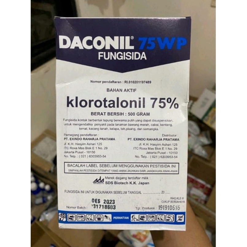 Jual Daconil 75 wp Fungisida 500gr | Shopee Indonesia