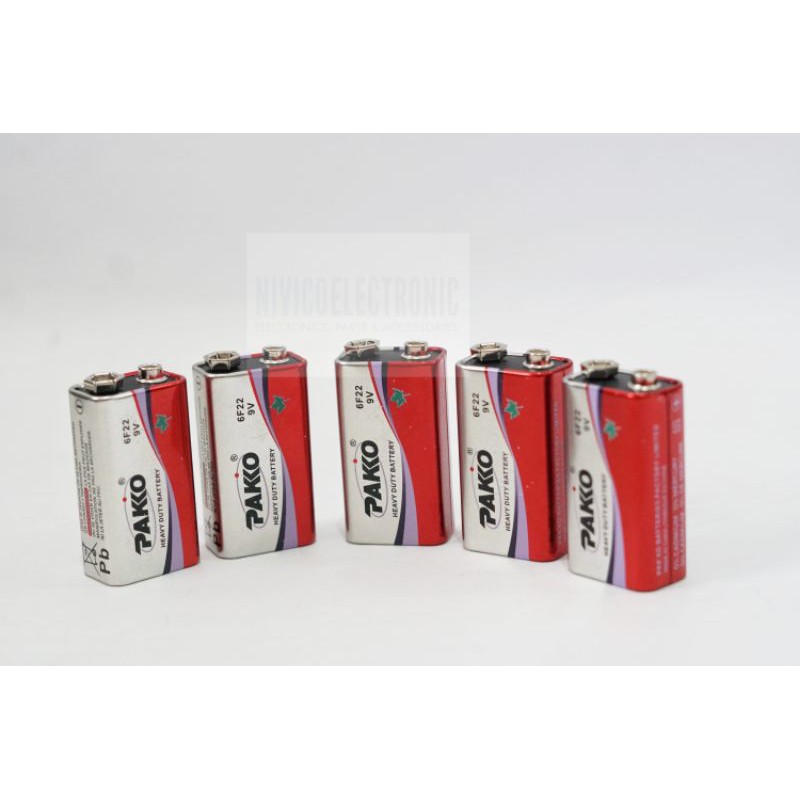 Jual Baterai kotak 9v PAKKO | Shopee Indonesia