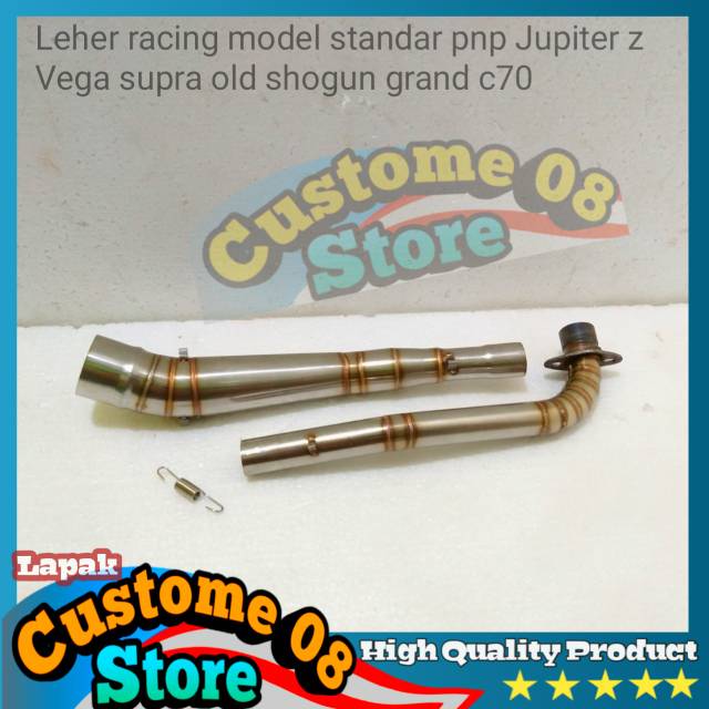 Jual Pipa Leher Knalpot Shogun R Sp Supra X Jupiter Z Burhan Vega Rr New