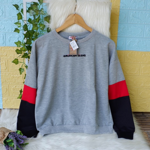 American hotsell jeans sweater