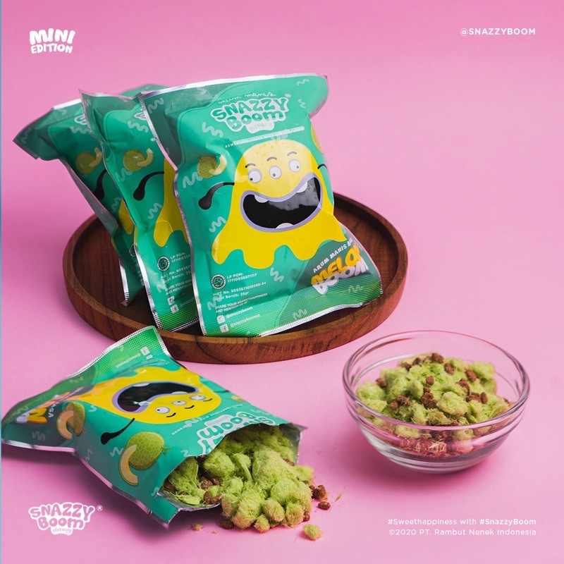 Jual Snazzyboom Rasa Melon Kemasan Mini/Kecil | Shopee Indonesia