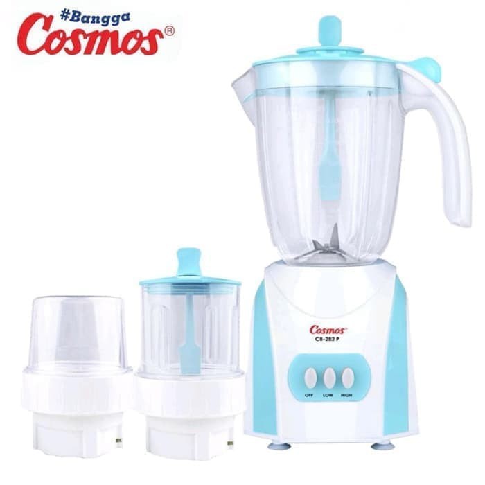 Jual COSMOS Blender Plastik 2 Liter 3 In 1 CB-282P - CB 282 P | Shopee ...