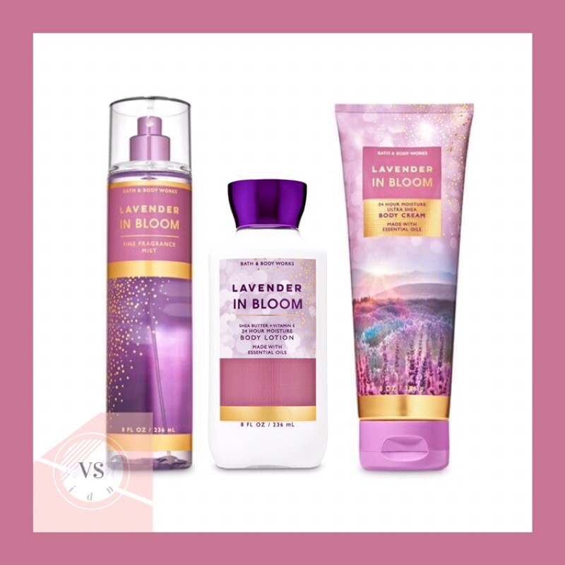 Jual Lavender in Bloom Series Fall Collection 2020 Bath and Body Works