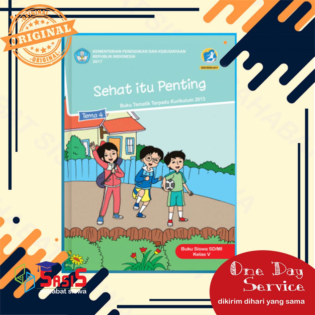 Jual Buku Original Buku Siswa Tematik Sd Kelas 5 Tema 4 Sehat Itu