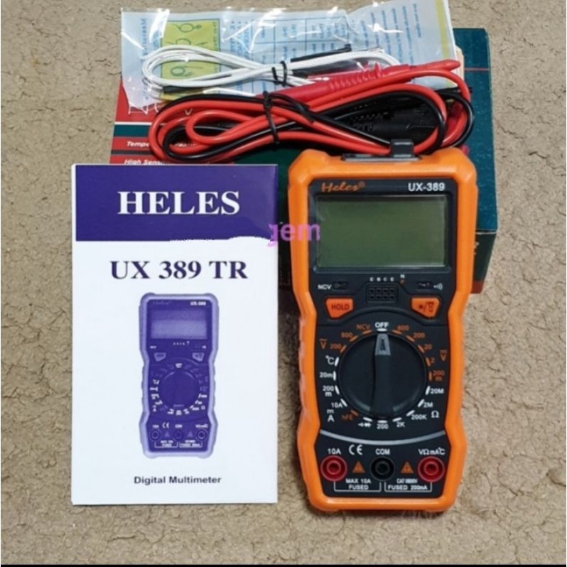 Jual Heles UX 389 TR Multimeter Shopee Indonesia