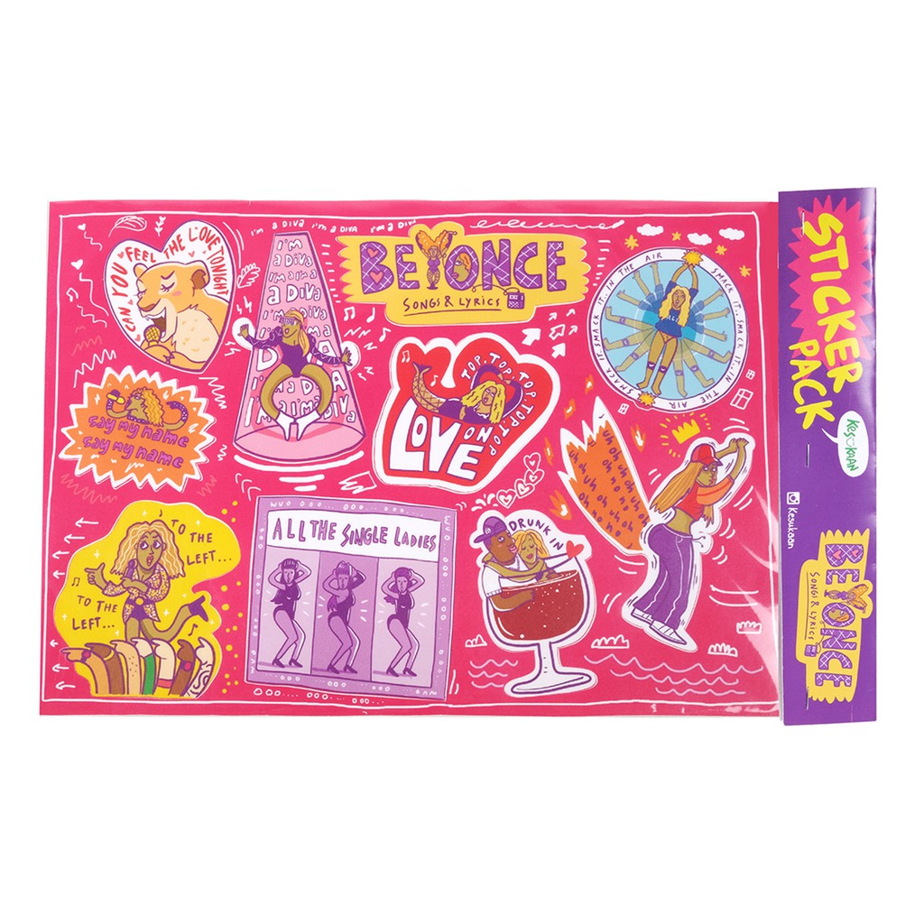 Jual STICKER PACK BEYONCE | Shopee Indonesia