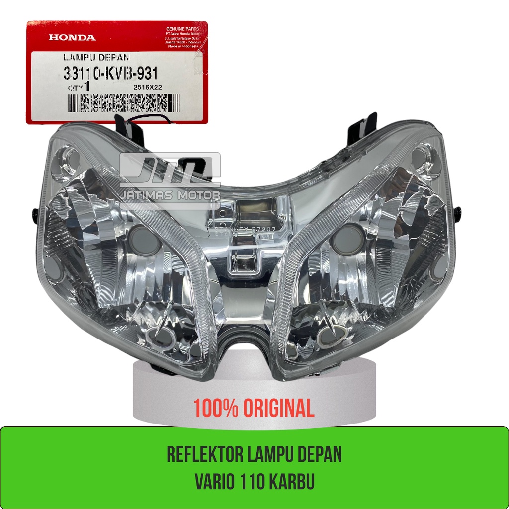 Jual Reflektor Lampu Depan Vario Karbu Kvb Kvb Shopee Indonesia