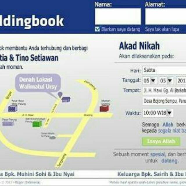 Jual Undangan Jenis Facebook | Shopee Indonesia