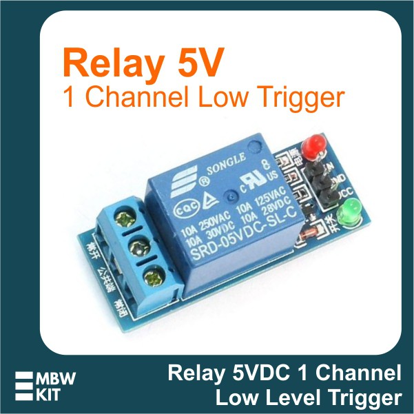 Jual Modul Relay 5V 1 Channel Relay Module 1CH Low Level Trigger ...