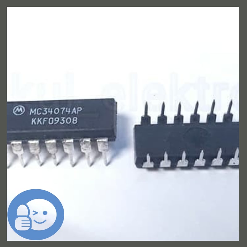 Jual OPAMP MC34074. QUAD OPAMP | Shopee Indonesia