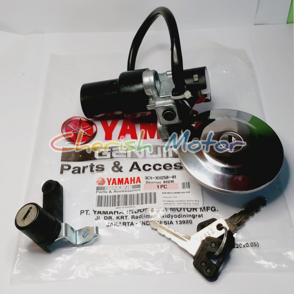 Jual KUNCI KONTAK KEY SET ASSY VIXION OLD 3C1 | Shopee Indonesia