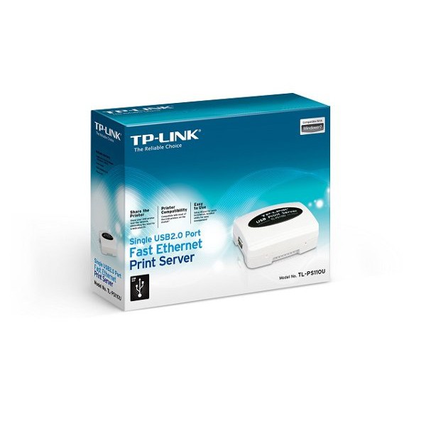 Jual Terbaru TP-Link TL-PS110U Single USB2.0 Port Fast Ethernet Print ...