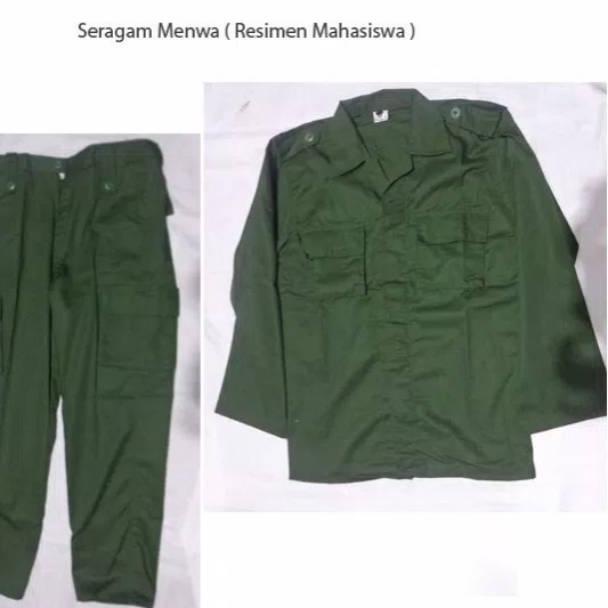 Jual Cod Grosir Baju Setelan Seragam Pdl Menwa Resimen Mahasiswa